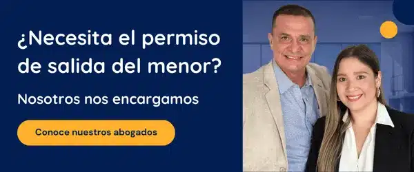 Chaux Jaramillo Abogados Permiso de salida de un menor