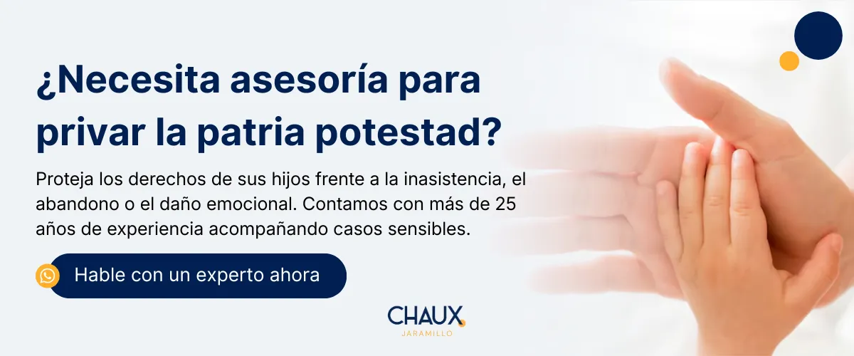 como quitar la patria potestad a un padre, privación de la patria potestad en Colombia