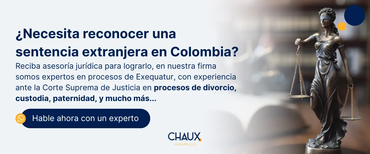 Abogados de exequatur en Colombia