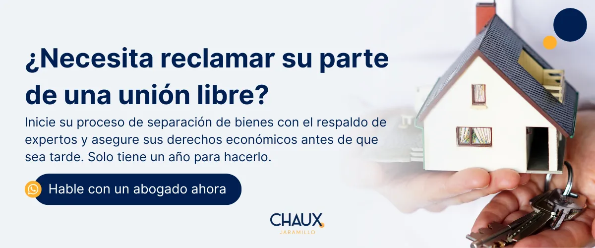 Separacion de bienes en la unión libre, abogados para separar bienes 