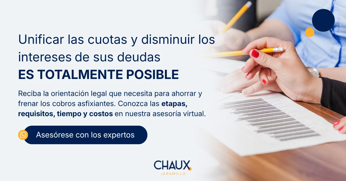 etapas proceso de insolvencia de persona natural